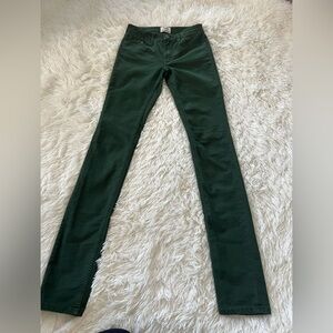 Acne Studios Pants - Size 24 - style Flex UPS Forest - skinny